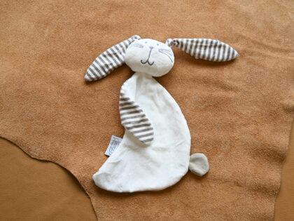 Knuffeldoek Konijn wit