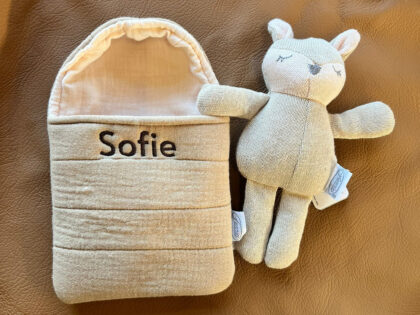 Knuffel Vos beige crème